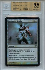MTG Banishing Stroke BGS 9.5 Gem Mint Avacyn Restored Foil Magic Card Amricons