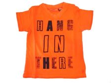 MEXX Jungen Kinder T-Shirt flourescent orange Gr. 74 - 92