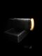 Andre Garcia Croco Black Telescopic Churchill Cigar Case & Matching Desk Holder