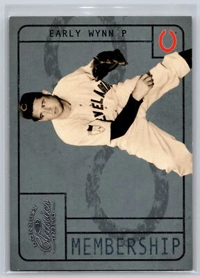 2004 Donruss Classics #M-3 Early Wynn Membership #/2499 - Image 1 of 2