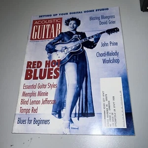 ACOUSTIC GUITAR Magazine 1995 - BLUES - MEMPHIS MINNIE - TAMPA RED - JOHN PRINE - Picture 1 of 1