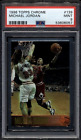 1996 Topps Chrome MICHAEL JORDAN #139 PSA 9 MINT - Kobe Bryant Rookie Year