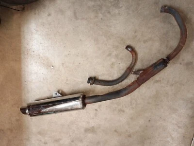 Sistema de escape silenciador Hyosung GT250 GT250R compatible con 2001-2009 Foto 1 de 4