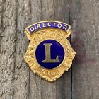 Vintage Lions Club Large Director Lapel Pin Badge Lions International