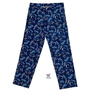 MLB Herren Gr. 46 Kansas City Royals MLB Baseball All Over Print Hose - Bild 1 von 9