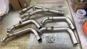 Slip For BMW S1000RR 2019-2025 S1000R 2021-2025 Exhaust System Header Link Pipe - Picture 1 of 7