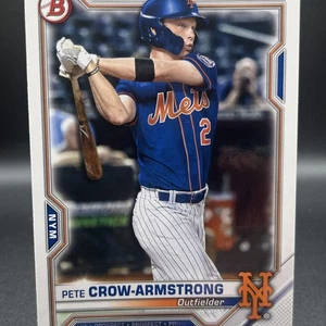 Pete Crow - Armstrong 2021 Bowman Prospect Card #BP-22 - Bild 1 von 2