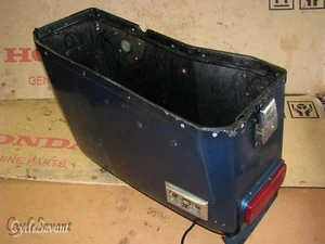 1980 Honda GL1100 GL 1100 Interstate Left hand Saddle bag Luggage bag p/n 463 - Picture 1 of 2