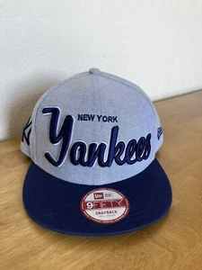 Berretto baseball New York Yankees stile denim nuova era 950 snapback piccolo a medio - Foto 1 di 4