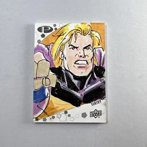 2021 Marvel Premier 1/1 Sketch Joe Rubinstein Sentry Original Art Thunderbolts - Picture 1 of 2