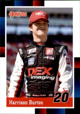 Harrison Burton 2021 Donruss 1988 Retro Card #179 - Image 1 of 2