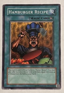 Hamburger Recipe - YUGIOH MRL-063 - LP/MP - Picture 1 of 2