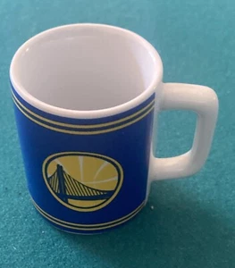Golden State Warriors NBA 3oz Espresso Cup Made by Boeller Brands.  Brand New! - Picture 1 of 3