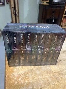 BASEBALL Ken Burns   [VHS TAPE Series] Box Set 9 Tapes NEW Factory Sealed! - Picture 1 of 10