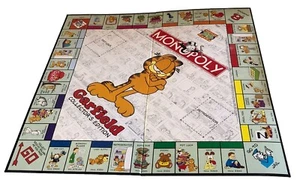 Garfield 2003 Monopoly Collector’s Board Game Parker Brothers Replacement Board - Picture 1 of 3