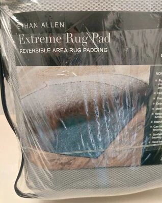 NUEVO Ethan Allen 6x9 Extreme Pad Reversible Alfombra Acolchado  Foto 1 de 4