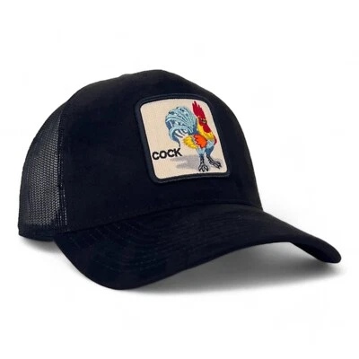 Gorra de béisbol Snapback ajustable gamuza sombrero parche animal malla sombreros de camionero Foto 1 de 4