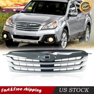 Parrilla delantera para Subaru Outback 2010-2012 moldura cromada - Imagen 1 de 11