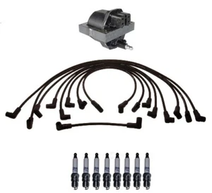 Ignition Wires 1 Coil 8 Spark Plugs Kit ACDelco For Chevy C3500 GMC V3500 V8 - Picture 1 of 1