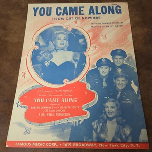 You Came Along by Heyman Green (Vintage Sheet Music 1931) - Picture 1 of 3
