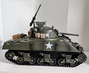 21st Century WWII U.S. Army M4 Sherman Tank - 1:18 Scale
