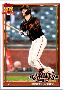 2021Topps Archives#194Buster PoseySan Francisco Giants - Picture 1 of 2