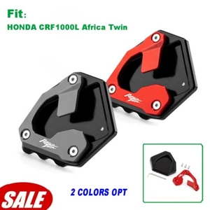 For 16-19 HONDA CRF1000L Africa Twin CNC Kickstand Side Stand Extension Plate - Picture 1 of 23