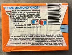 1990 Donruss Baseball Card Wax Pack Ernie Whitt Blue Jays Showing On Back - Picture 1 of 2