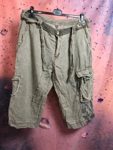 Vintage Desigual linen streetwear shorts - Picture 1 of 6