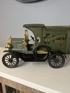 Vintage 1980 Ford Panel Van Telephone Service Truck Decanter, EMPTY rare HTF - Picture 1 of 13