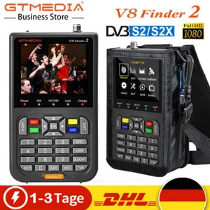 FTA DVB-S2/S2X Satellitenfinder Digital Satelliten TV Signal Messgerät Satfinder - Afbeelding 1 van 24