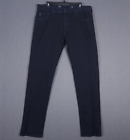 Adriano Goldschmied Ag Jeans Mens 36R (38X34) Blue Tellis Dark Wash Slim Denim