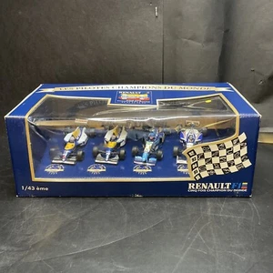 Renault World Champion Set of 4 - Mansell, Prost, Schumacher & Hill - 1992-1996 - Picture 1 of 16