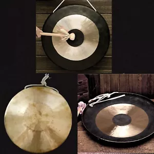 Gong Messing Klang Meditation Yoga Stressabbau Entspannung Achtsamkeit Handwerk - Bild 1 von 12