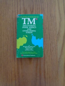 TM Discovering Inner Energy & Overcoming Stress by Harold H. Bloomfield SC 1975 - Picture 1 of 1