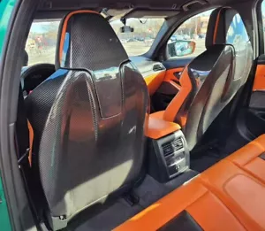 REAL CARBON FIBER FRONT SEAT Shells Seat Cover ASSEMBLY 4Pcs for BMW F93 M8 19UP - Bild 1 von 14