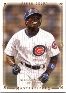 2008 Upper Deck Masterpieces - #18 Alfonso Soriano - Picture 1 of 2