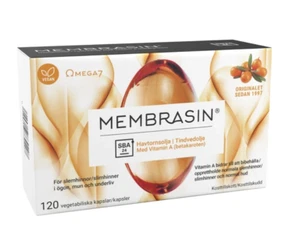 Membrasin 120 Capsules Prevents Dry Mucous Membranes Sea Buckthorn Omega 7 - Picture 1 of 1