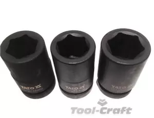 Yato professional 1" deep impact sockets sizes 27-36mm, heavy duty ChMo AS-DRIVE - Picture 1 of 1