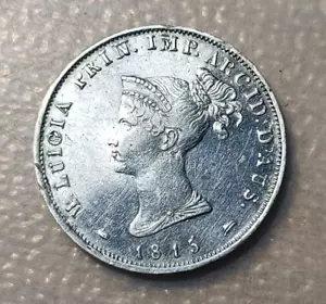 ITALIA PARMA MARIA LUIGIA DE AUSTRIA MUJER NAPOLEON 10 SOLDI 1815 EBC- - Imagen 1 de 2