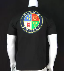 Nuova T-shirt sportiva Grizzly Griptape X Plan B collezione logo uomo S/S RGRZ-1 - Foto 1 di 3