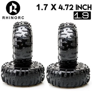 4 Stück Trachyte Reifen Super Sticky 1,9" Gummi für Hochleistungs Crawling RC - Bild 1 von 6