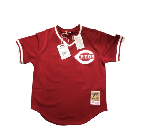 cincinnati reds pete rose jersey mitchell & ness size M Cover