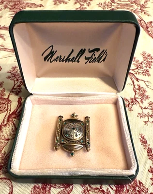 Vintage MARSHALL FIELD & COMPANY Pin Made by Patricia Locke 1997 - Image 1 of 4