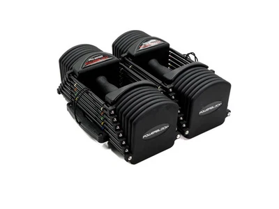 Powerblock Pro 32 Adjustable Dumbbell (4-32 lbs) Black Urethane for Home Gym, PT - Image 1 of 4