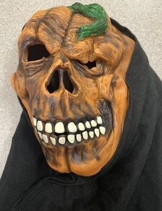Halloween Grusel Kürbis Maske - Bild 1 von 3