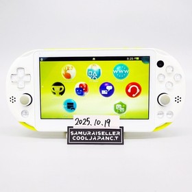 Sony Playstation PS Vita Lime Green White PCH-2000 ZA13 Console only PSV Slim