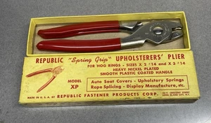 Vintage Republic Polsterzange ~ Federgriff ~ mit Box - Bild 1 von 8