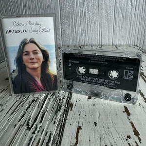 Judy Collins Colors of the Day 1972 Elektra Records Cassette Tape Vintage Folk - Imagen 1 de 5