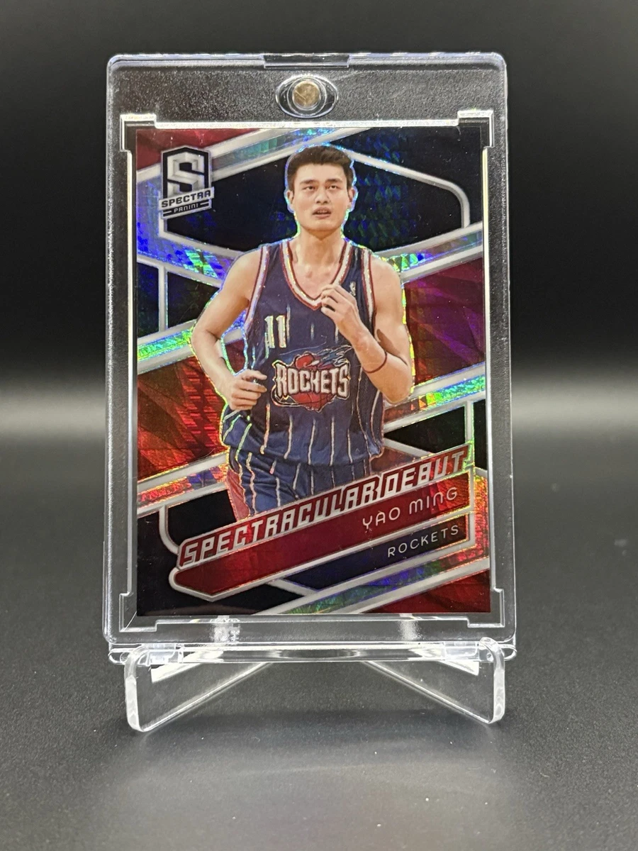 Panini Yao Ming Basketball Serial Numbered Trading Cards